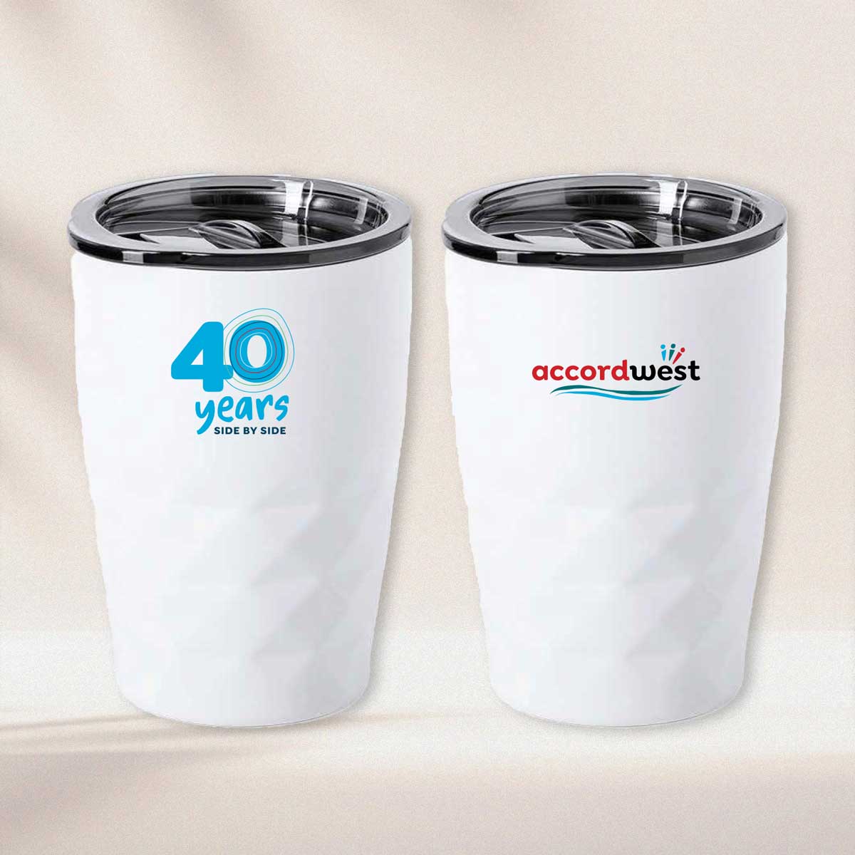 AccordWest 40Years Travel Mugs
