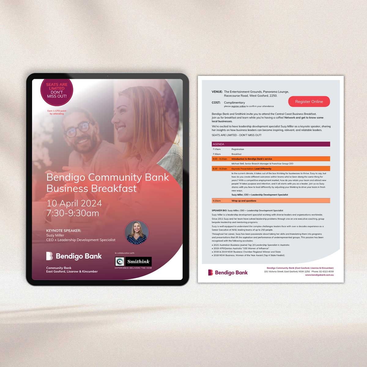 Bendigo Bank Email Flyer