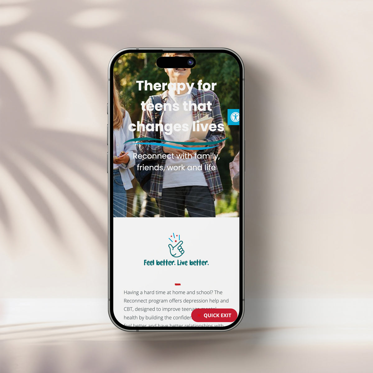 AccordWest Web design mobile view