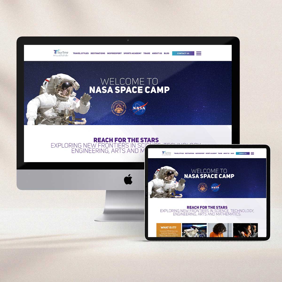 TourTimeNZ web design